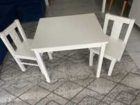 Stolik + 2 krzesła Klitter Ikea