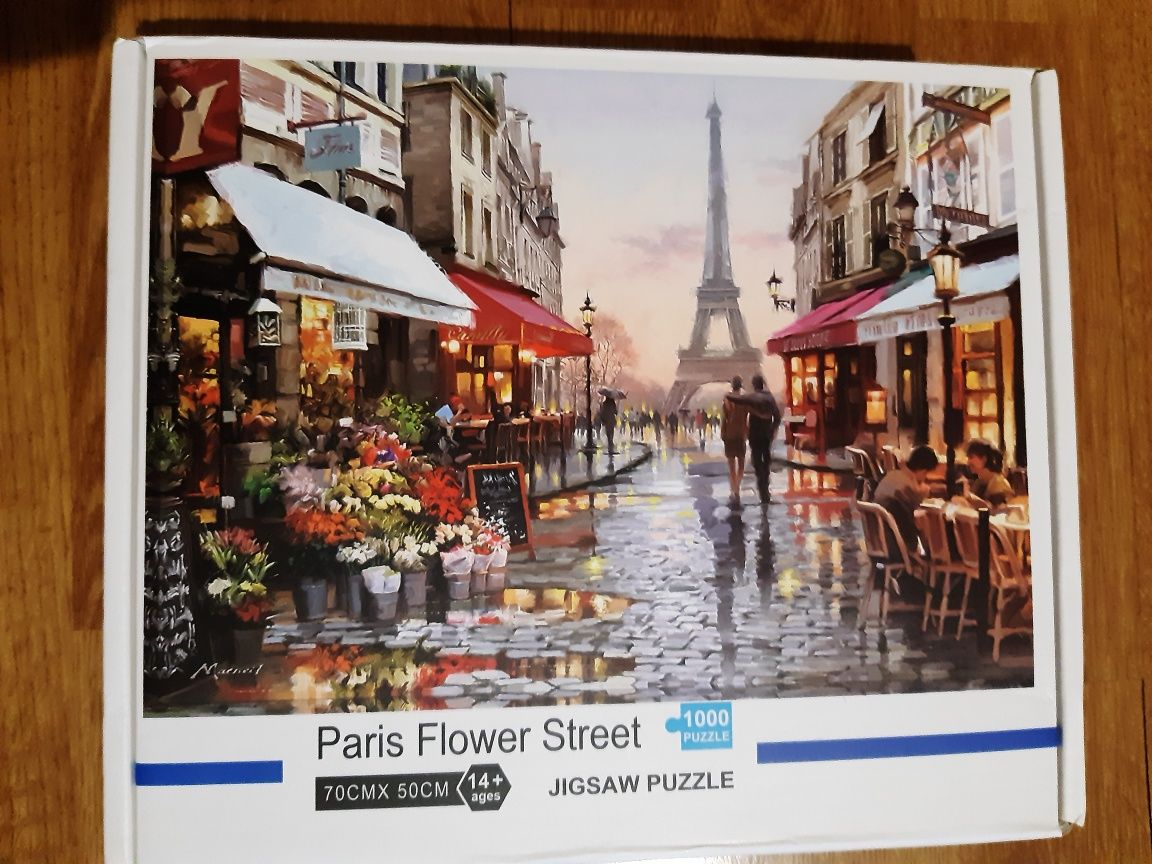 Puzzle Paris Flower Street 1000