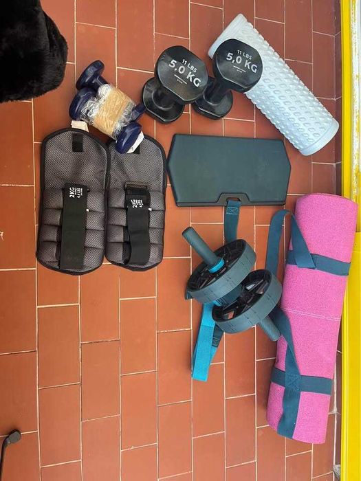 Conjunto de treino em casa