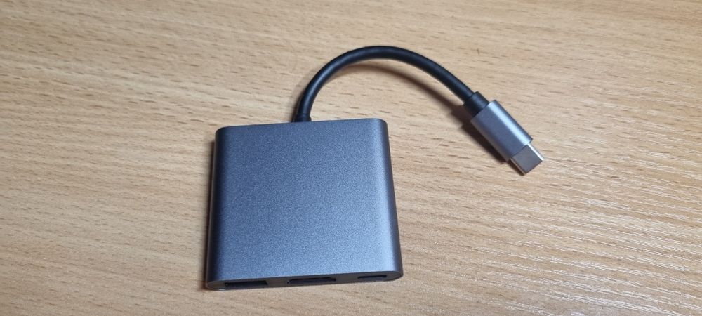 USB - C przejściówka. USB HUB USB typ C to HDMI