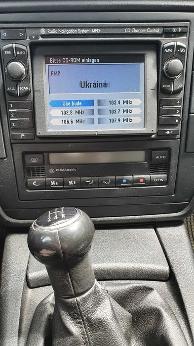 Штатна магнітола Radio Navigation System MFD VW Passat b5.