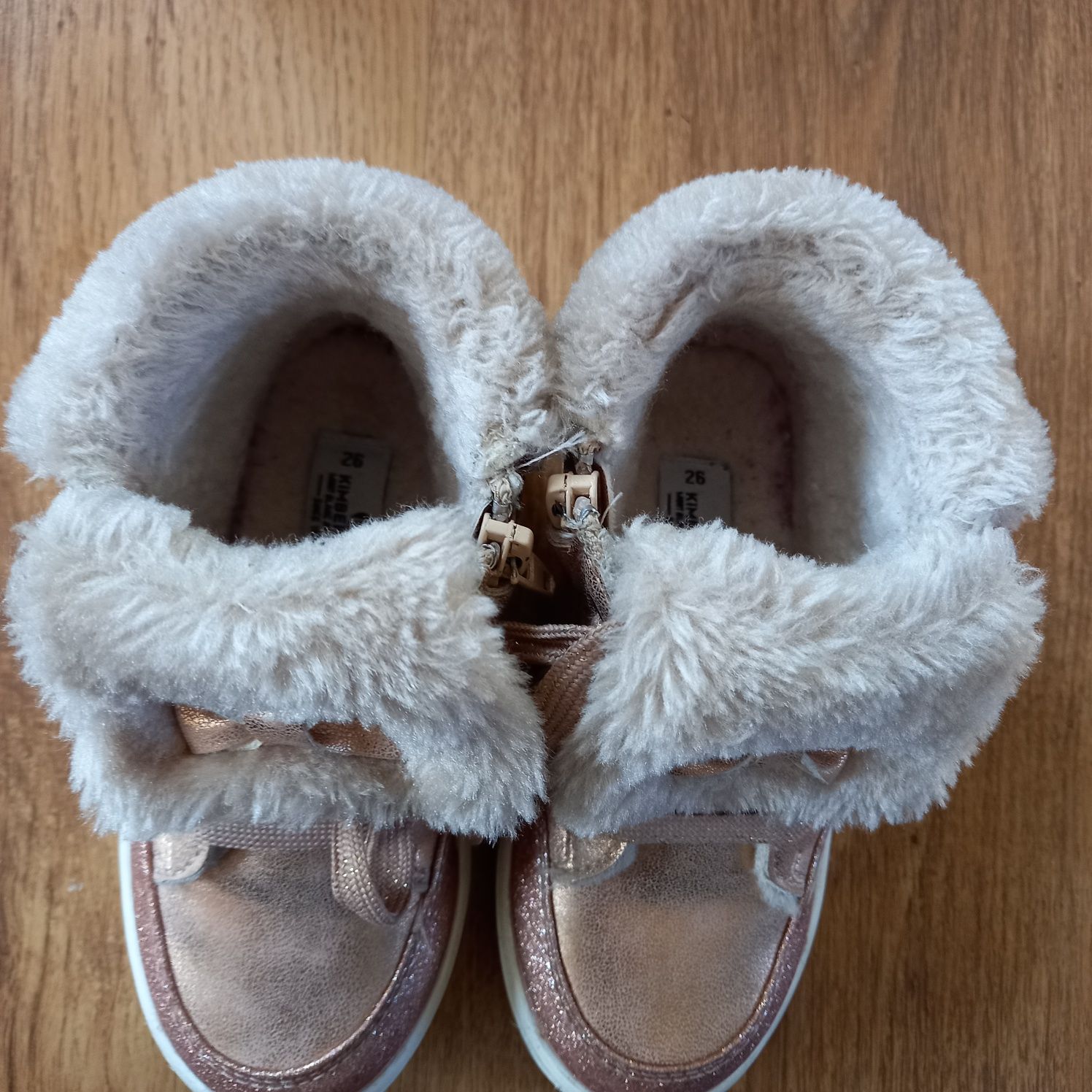 Buty zimowe Kimberfeel dla dziewczynki r. 26 Śliczne