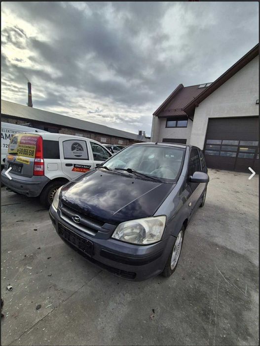 Hyundai Getz 1.5D 81km maska zderzak NA CZEŚCI