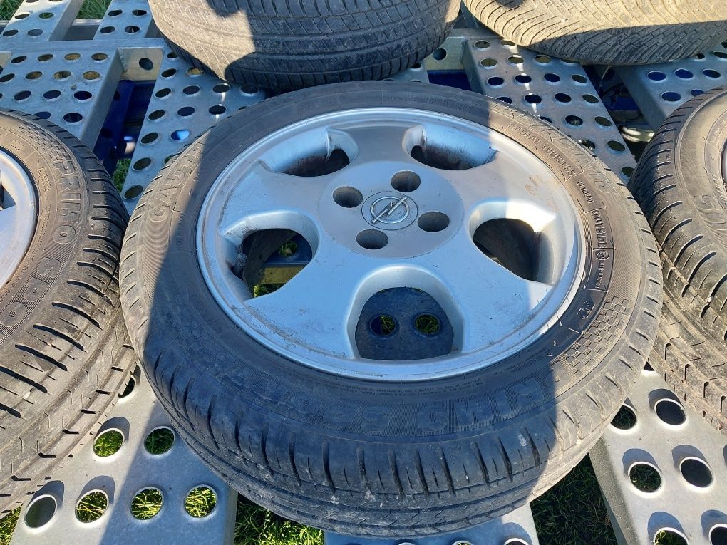 Koła Opel 4x100, z oponami 185/55r15. Nowe Opony!