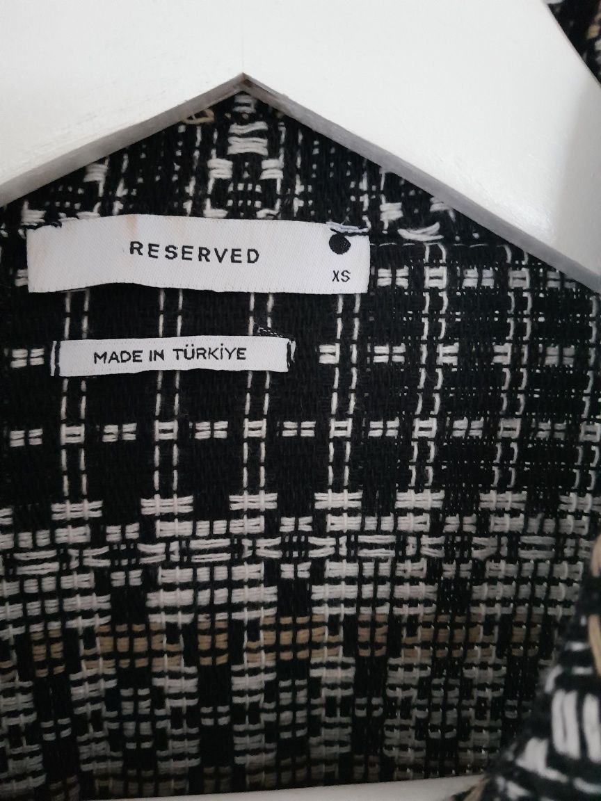 Kurtka marynarka tweedowa Reserved