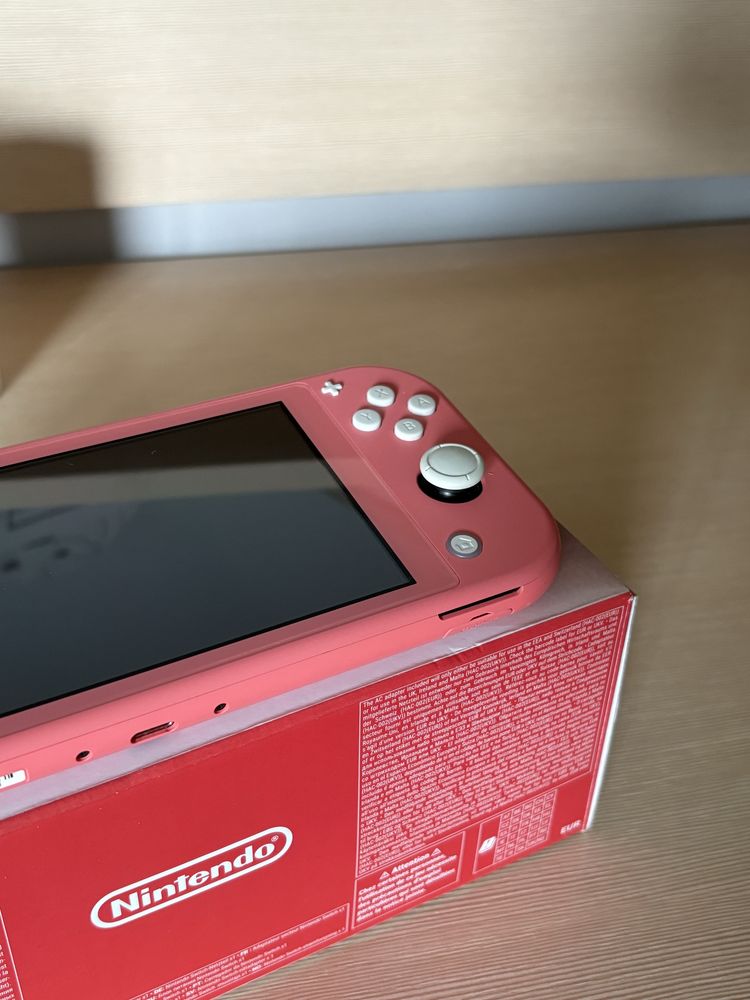 nintendo switch lite z gwarancją