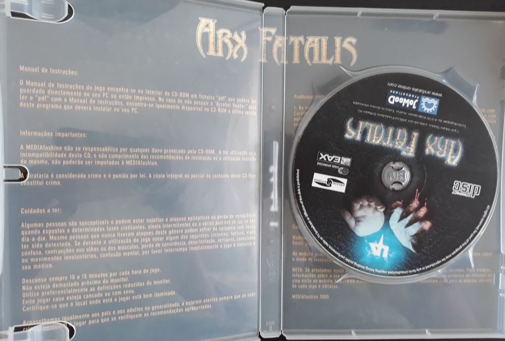 PC Game Arx Fatalis64284554477442122