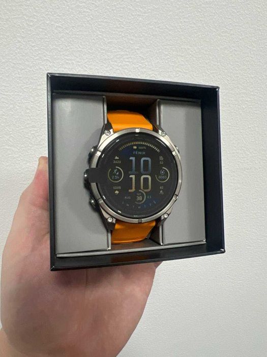 Garmin Fēnix 8 47mm AMOLED Sapphire — нові, не активовані