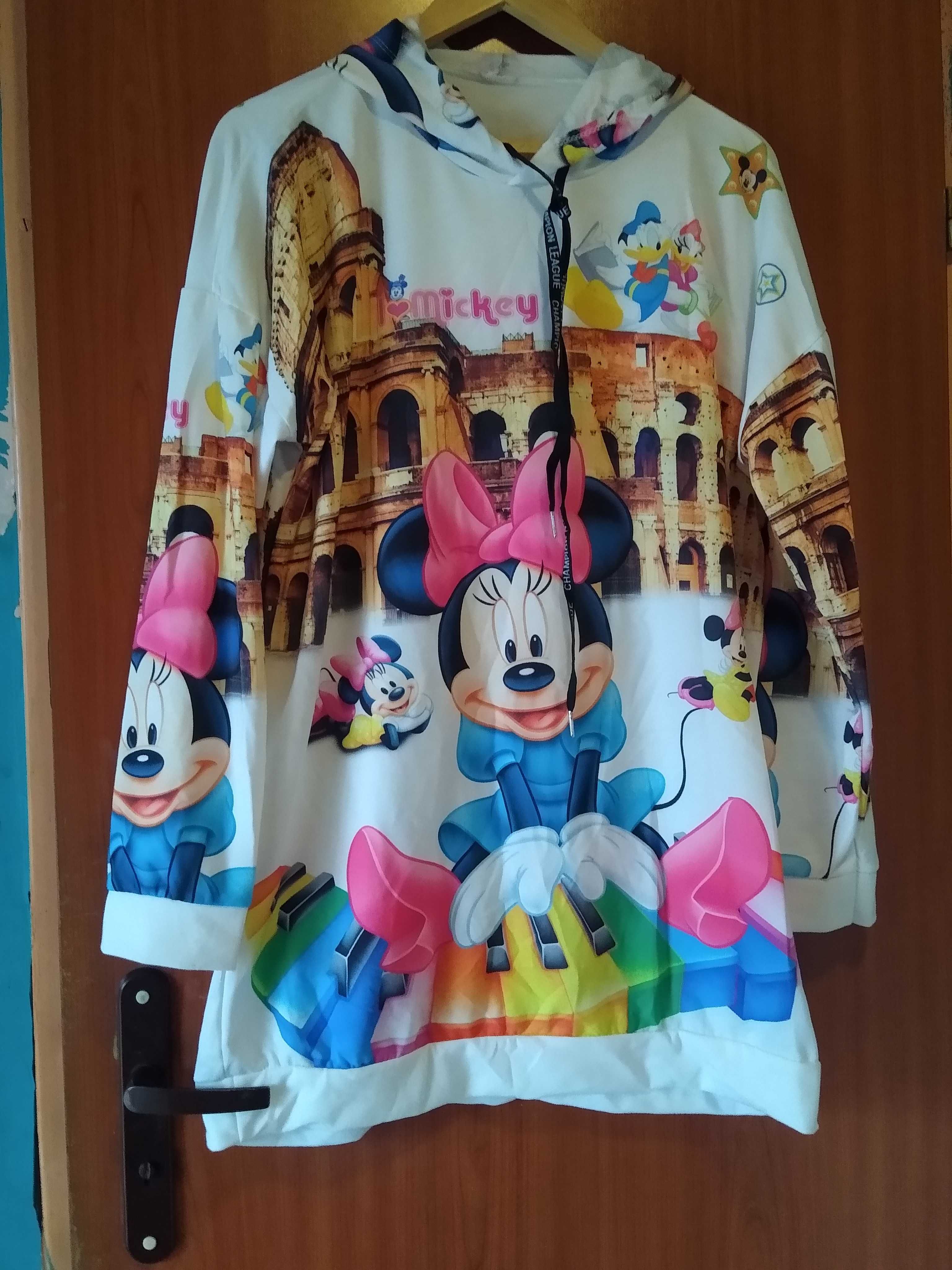 Bluza długa z myszką Miki rozmiar uniwersalny
