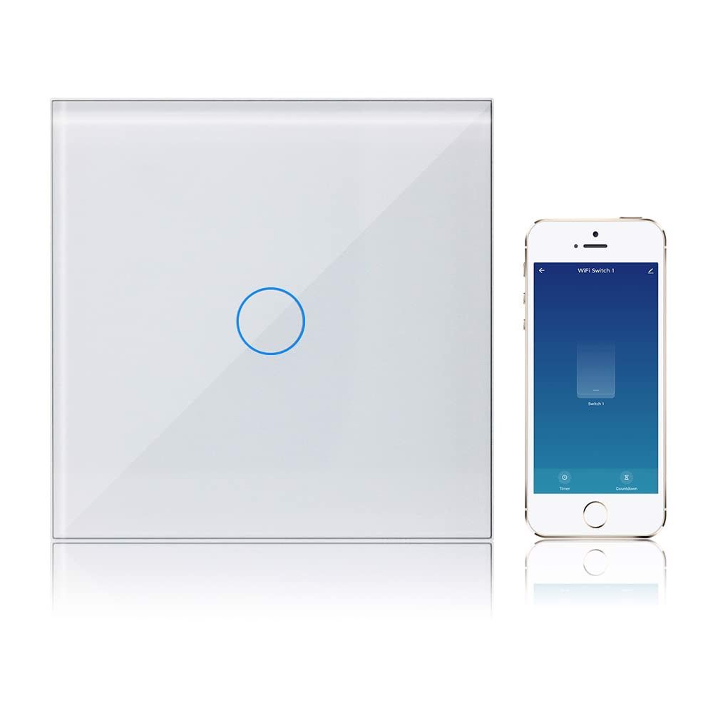 włącznik światła biały panel 300w wifi