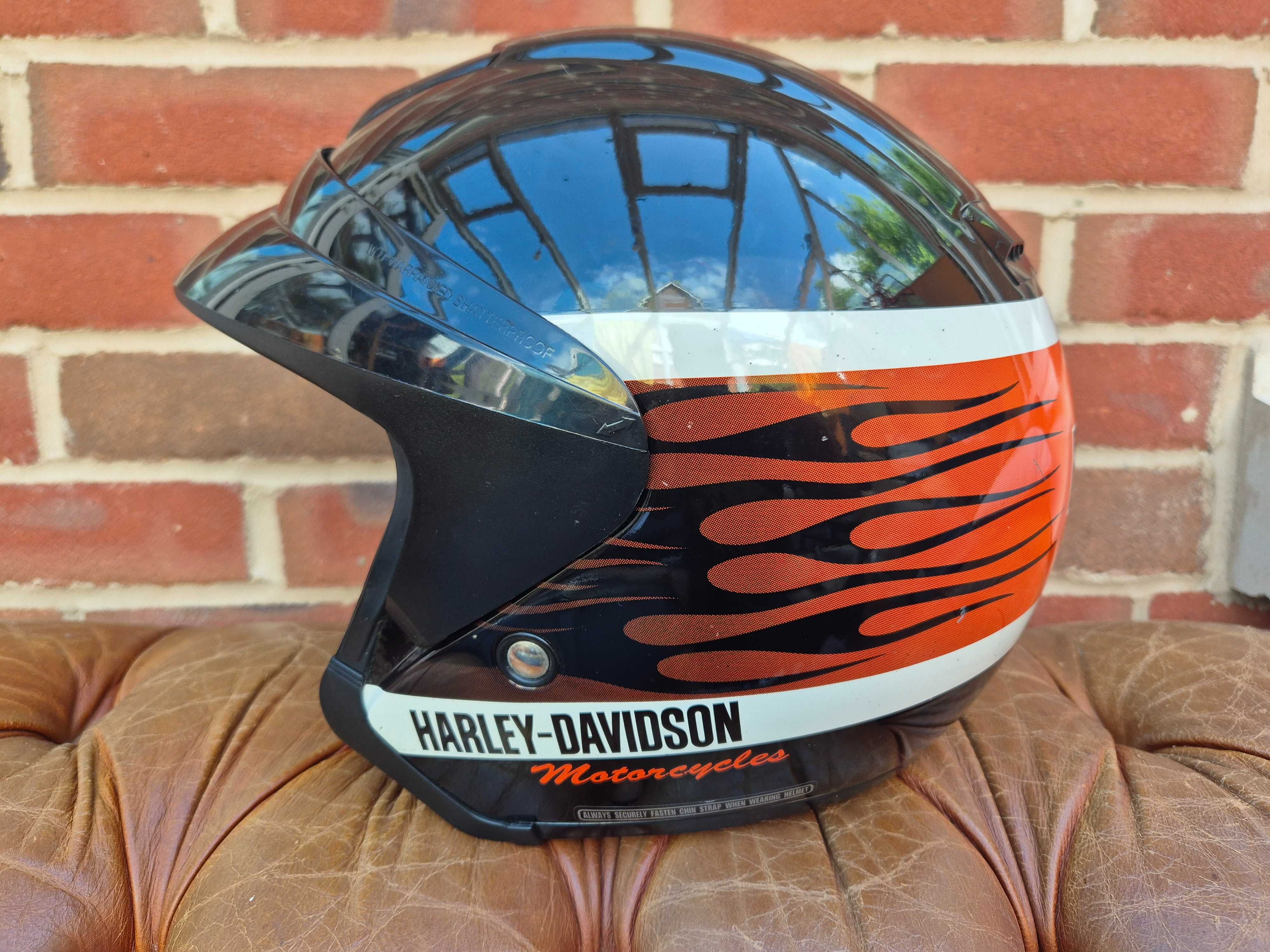 Capacete Harley Davidson tamanho S com viseira
