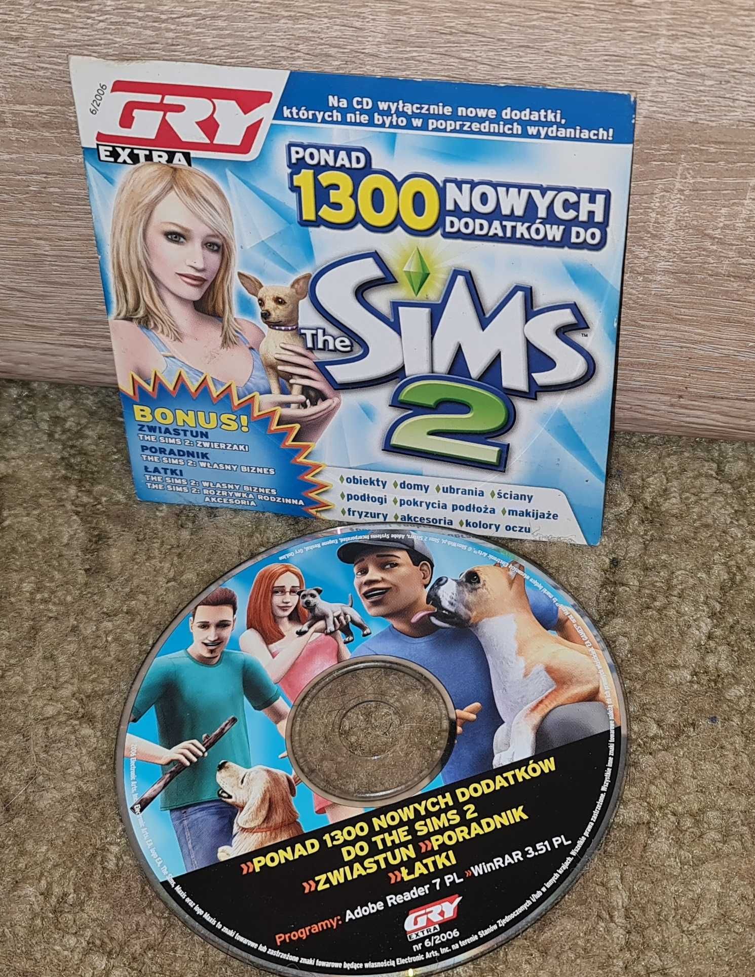 The Sims 2 Ponad 1300 Nowych DODATKÓW PL / DB- /