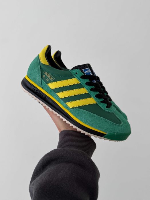 Кросівки Adidas Originals SL 72 RS Green/Yellow premium