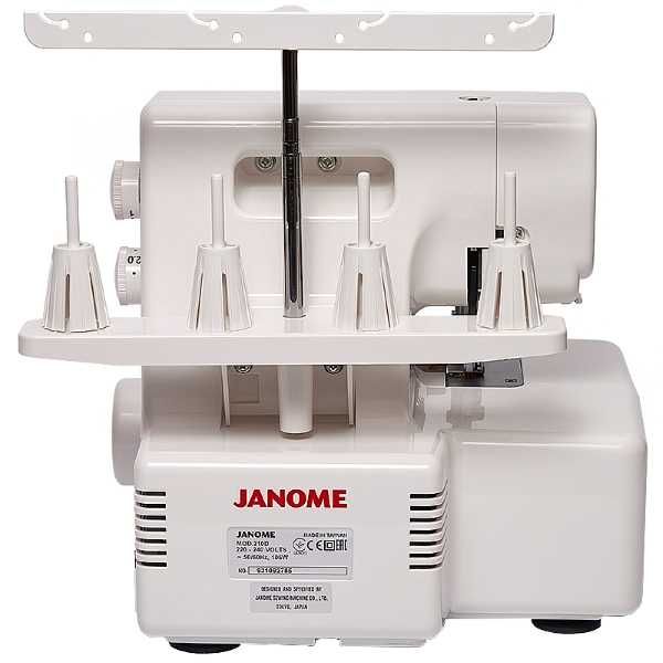 Оверлок Janome 210D + подарок