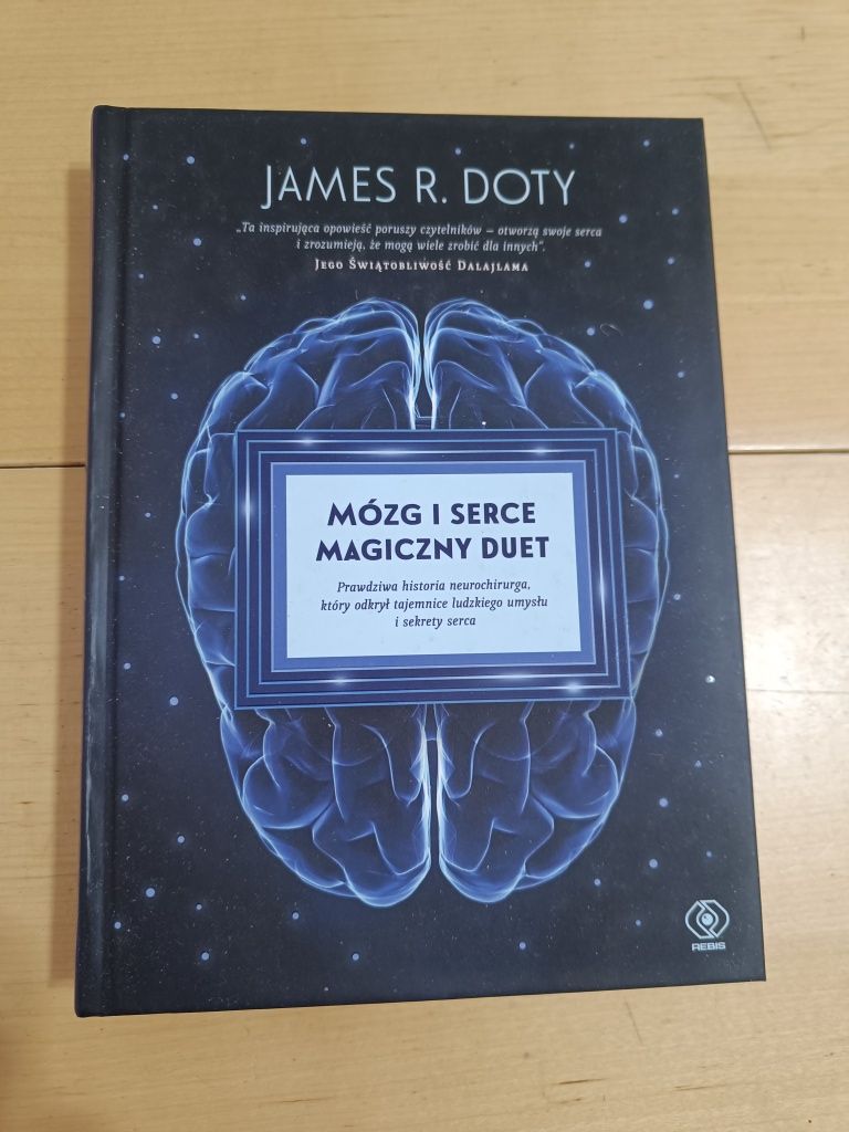 Mózg i serce magiczny duet
James R Doty Elżbieta Bandel Marlena Justyn