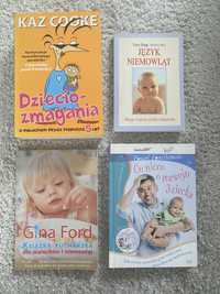 Język niemowląt i inne - zestaw książek dla przyszłych rodziców.