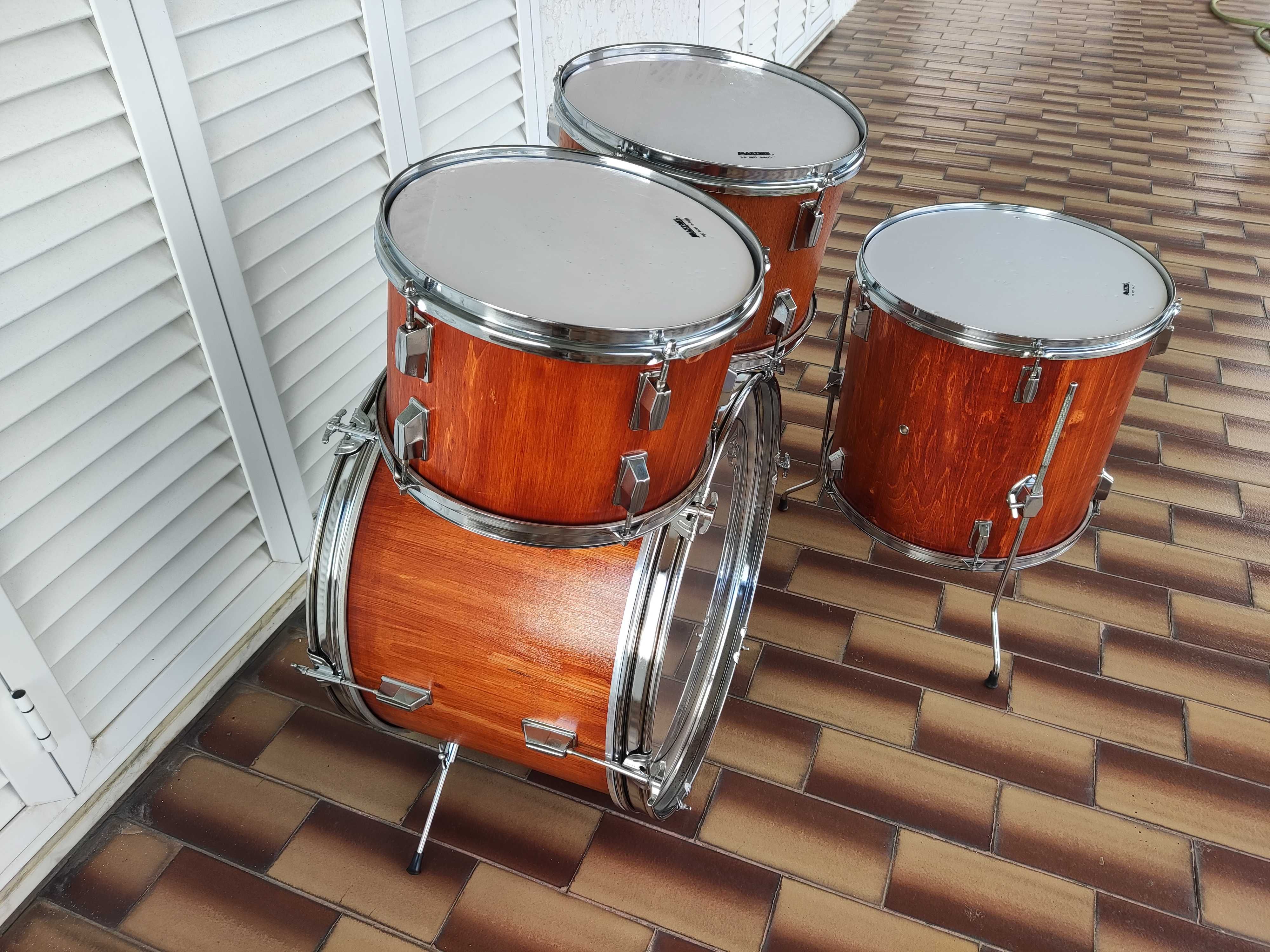 Bateria Acústica Maxtone 80's