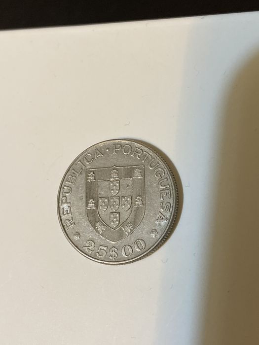 Moeda 25$00 escudos - Centenario da morte de Alexandre Herculano
