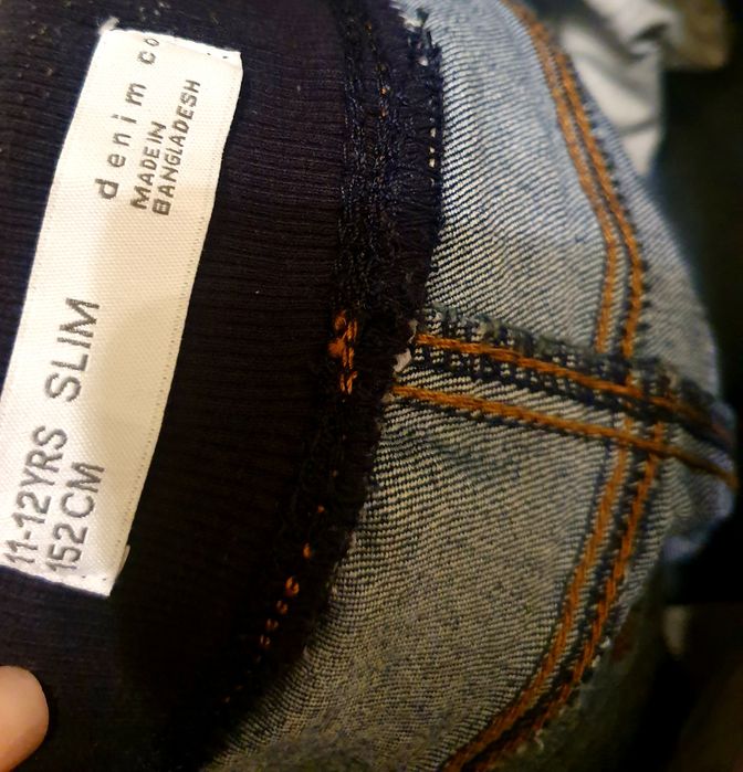 Джинсы 11-12лет 152см