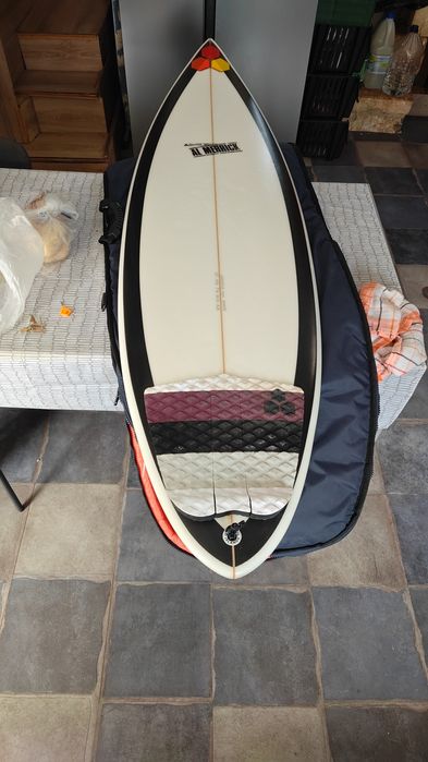 Prancha de surf - Al merrick 6'2 33L Black beauty