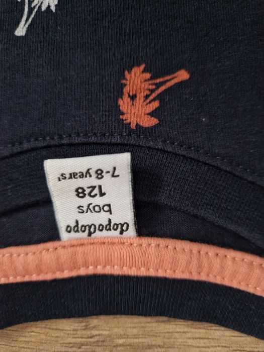 Koszulka granat 128 cm Takko