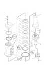 Komplet uszczelnień kolumny obrotu Caterpillar CAT M312 M313 M315 M316