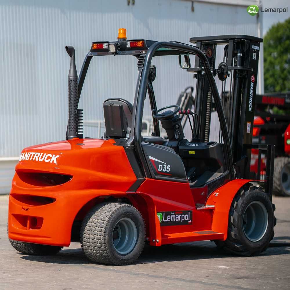 Nowy wózek widłowy Manitruck 3,5t  - półterenowy