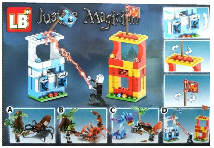 HARRY POTTER Klocki Kompatybilne z Lego Zestaw Hogwart Zabawki