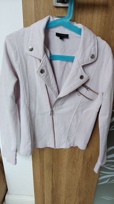 Różowa ramoneska brokatowa KappAhl