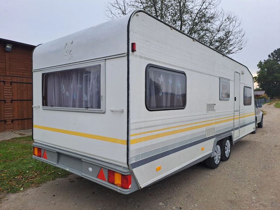 Hobby  Knaus Sudwind 600 z 1994r. Fajny domek na działkę! Zobacz sam!