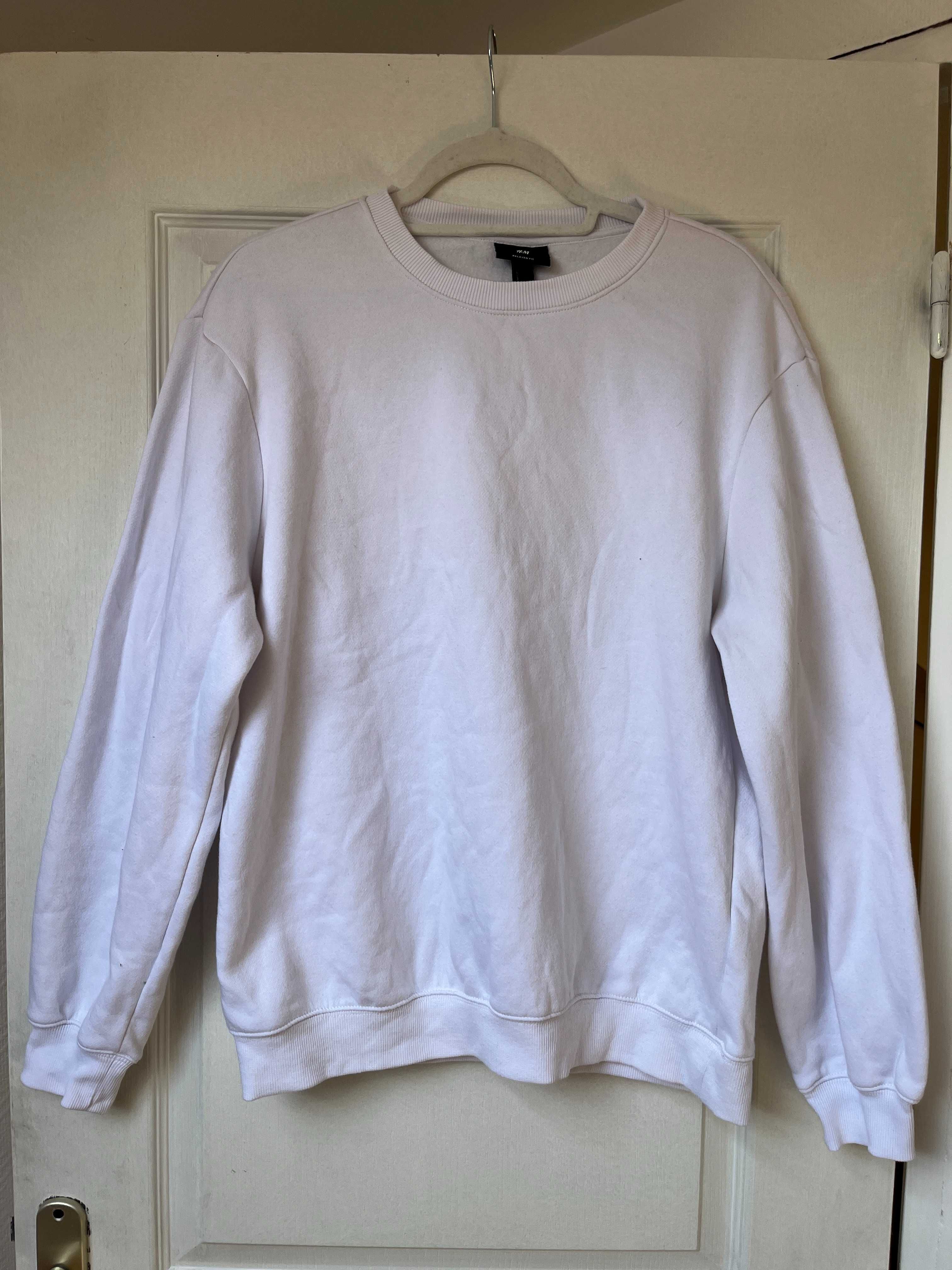 Bluza biała H&M Loose Fit M