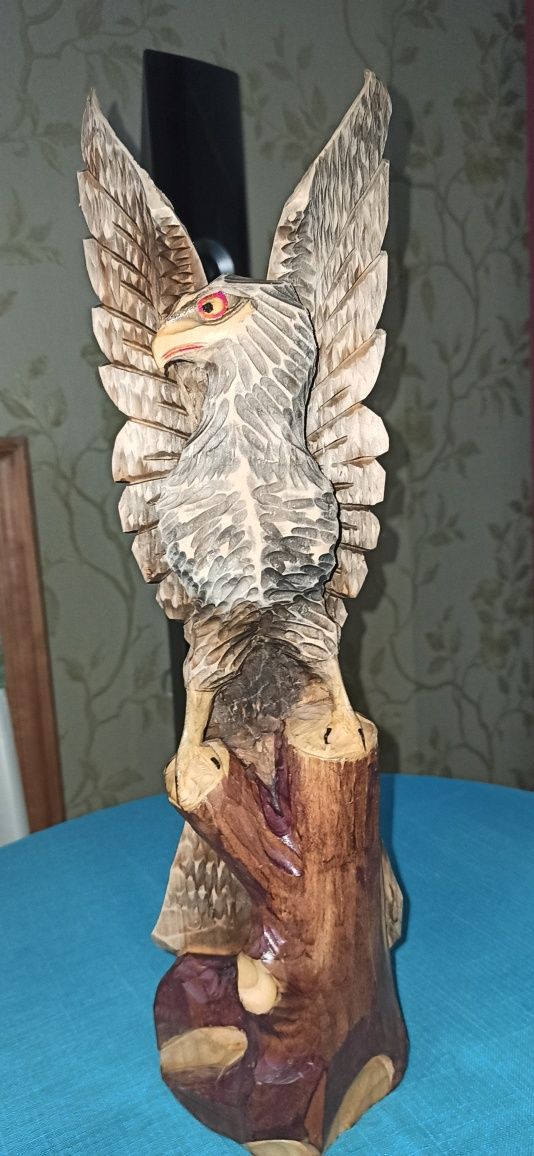 Орёл деревянный сувенир