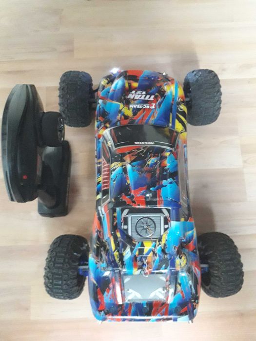Model rc traxxas rustler 2wd tuning