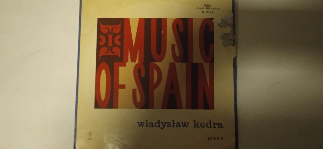 Plyta winylowa "Music of Spain"