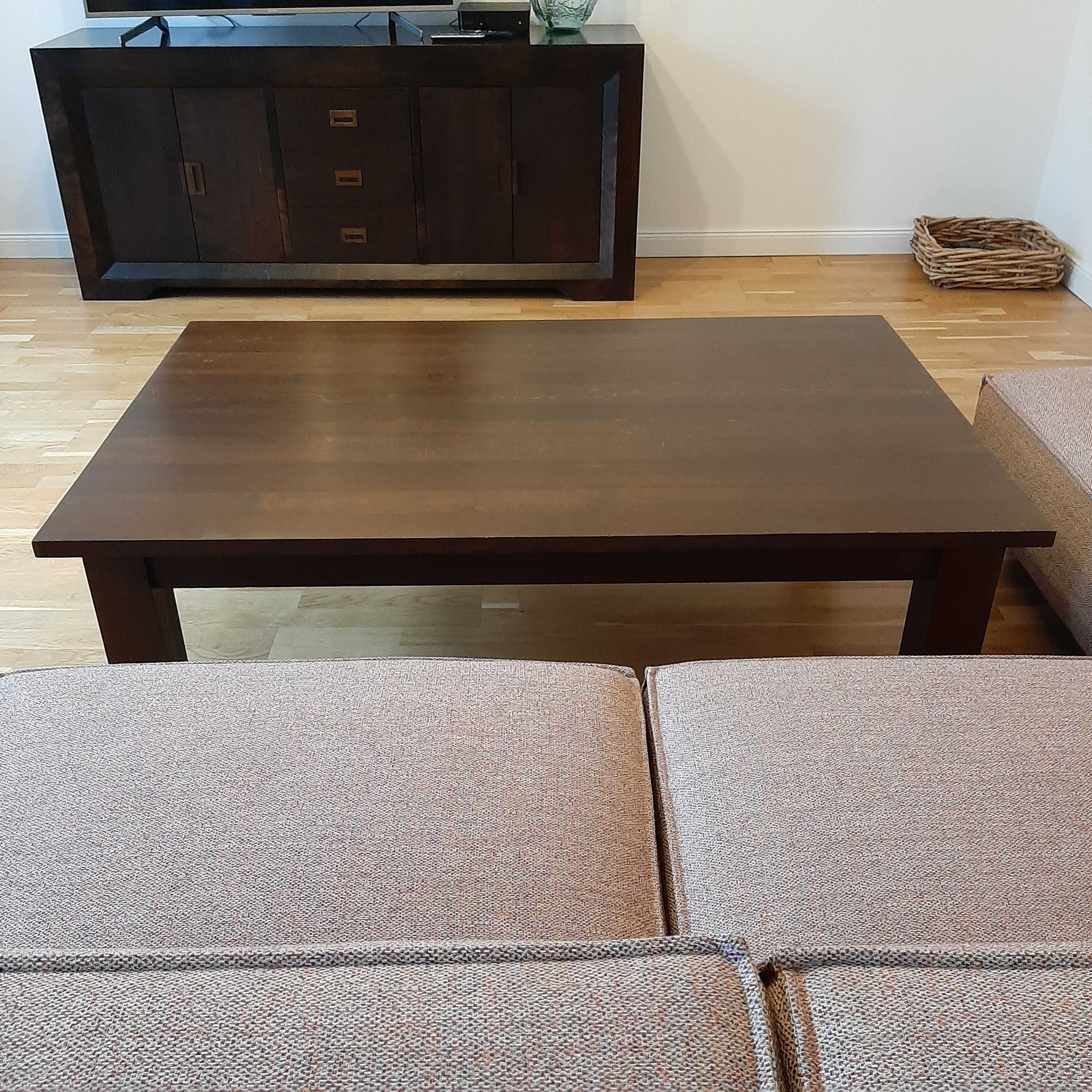 Stół , duzy stolik  160 x 100 drewno