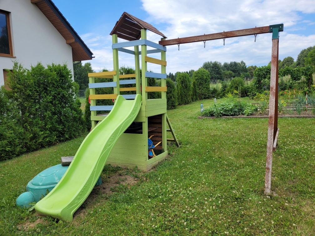 Plac zabaw używany ślizg