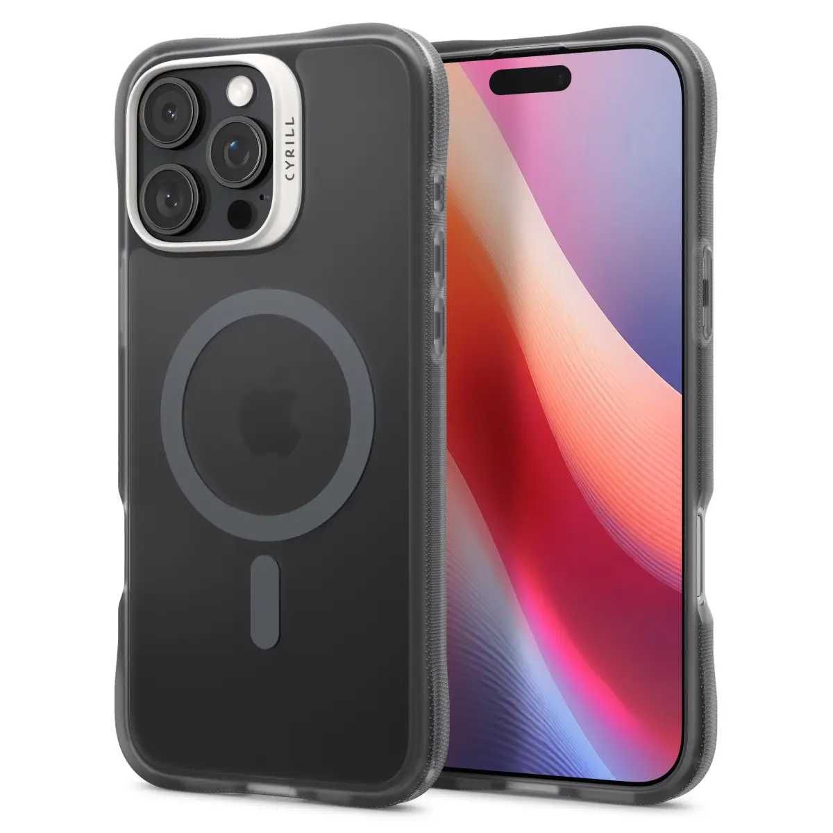 Чехол Cyrill Ultra Sheer Mag для iPhone 16 Pro Max Space Gray