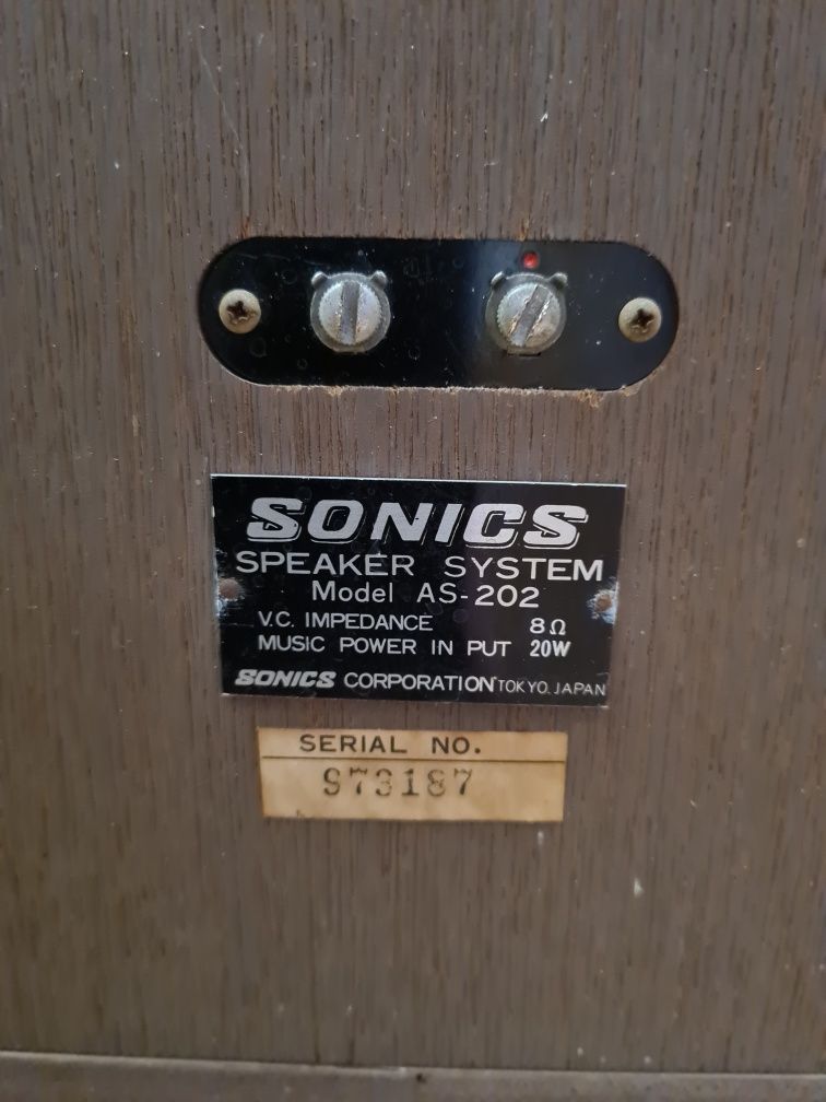 Kolumny Sonics As-202 Vintage