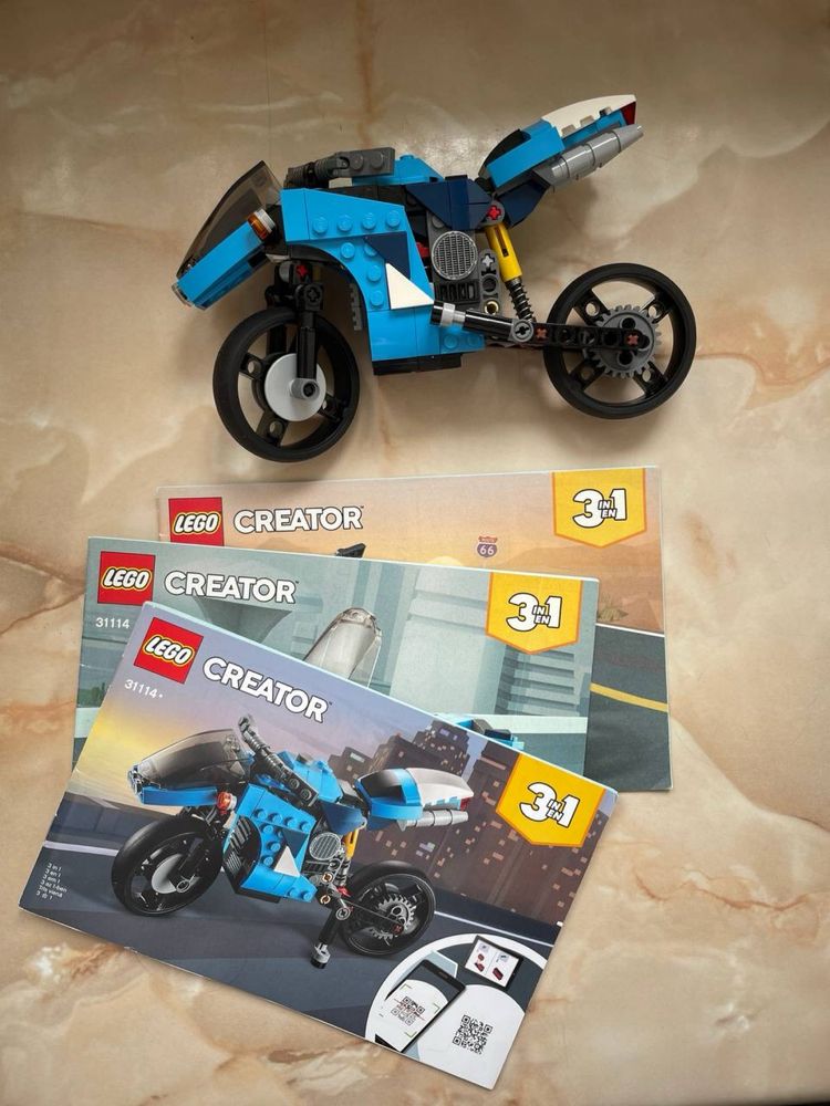 Lego 31114 Creator motocykl