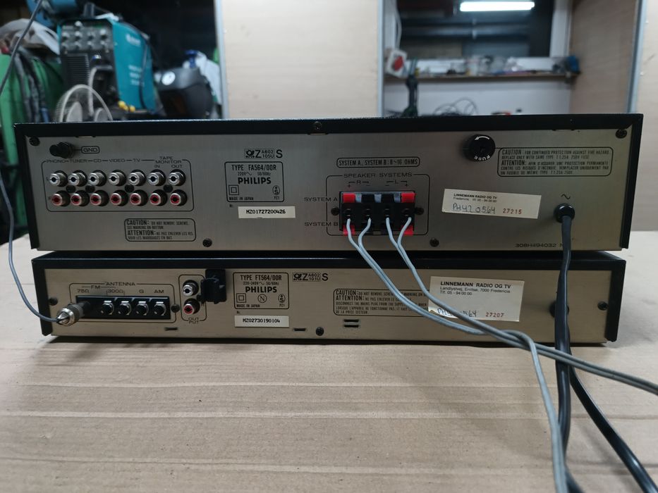 Wzmacniacz Philips fa 564 + tuner ft 564