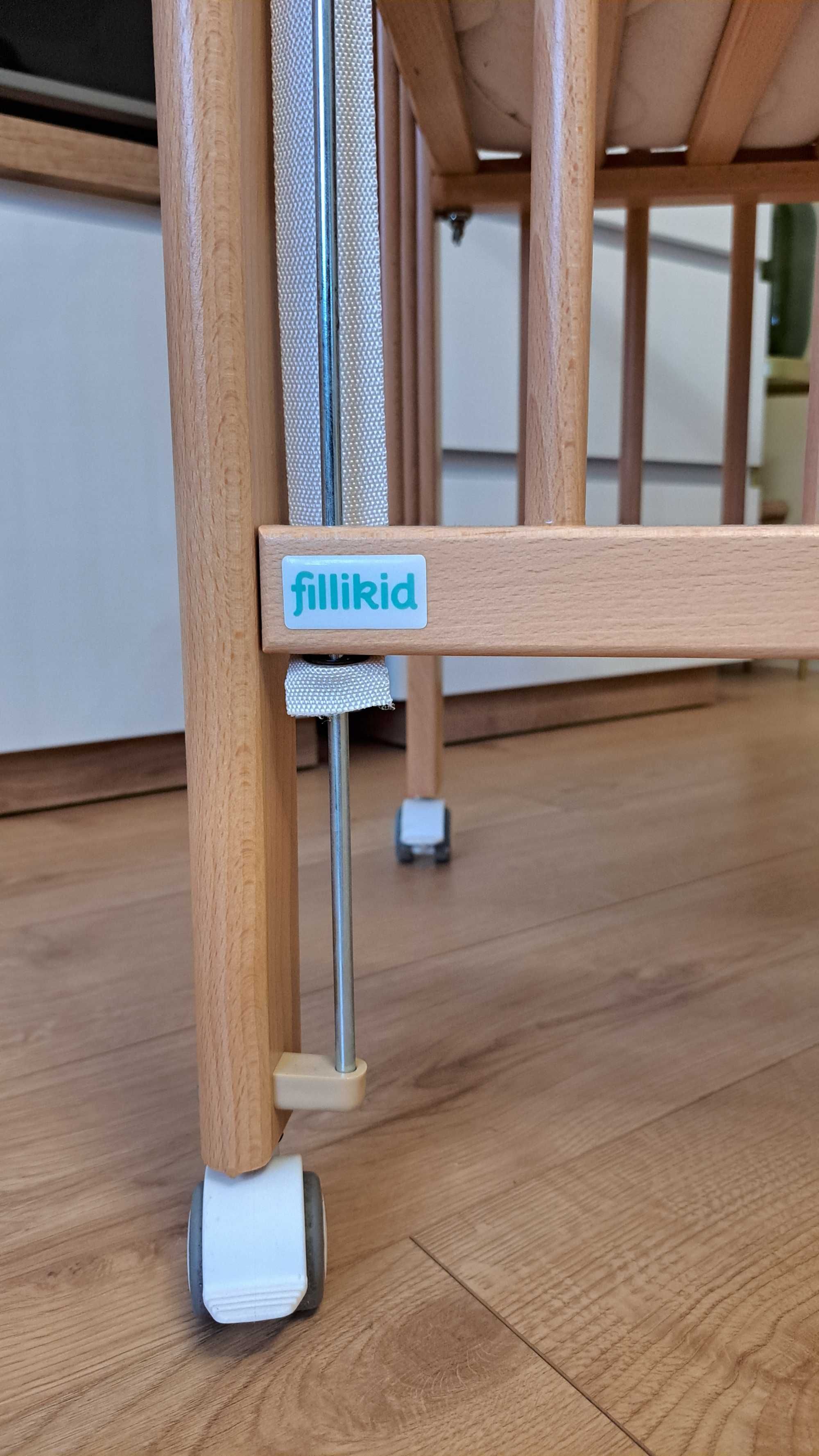 Fillkid łóżeczko dziecięce dostawne dla niemowlaka