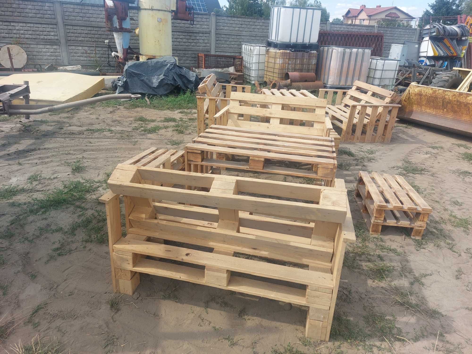Meble ogrodowe z palet