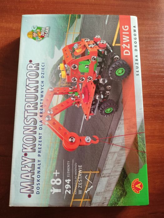 Mały konstruktor - maszyny budowlane