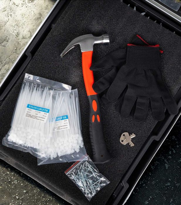 XXL Zestaw Narzędzi 1000 Elementów Majsterkowanie Walizka Narzędziowa