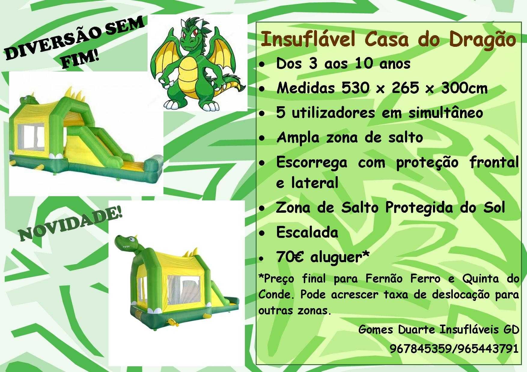 Aluguer de insufláveis LOW COST Festas aniversário