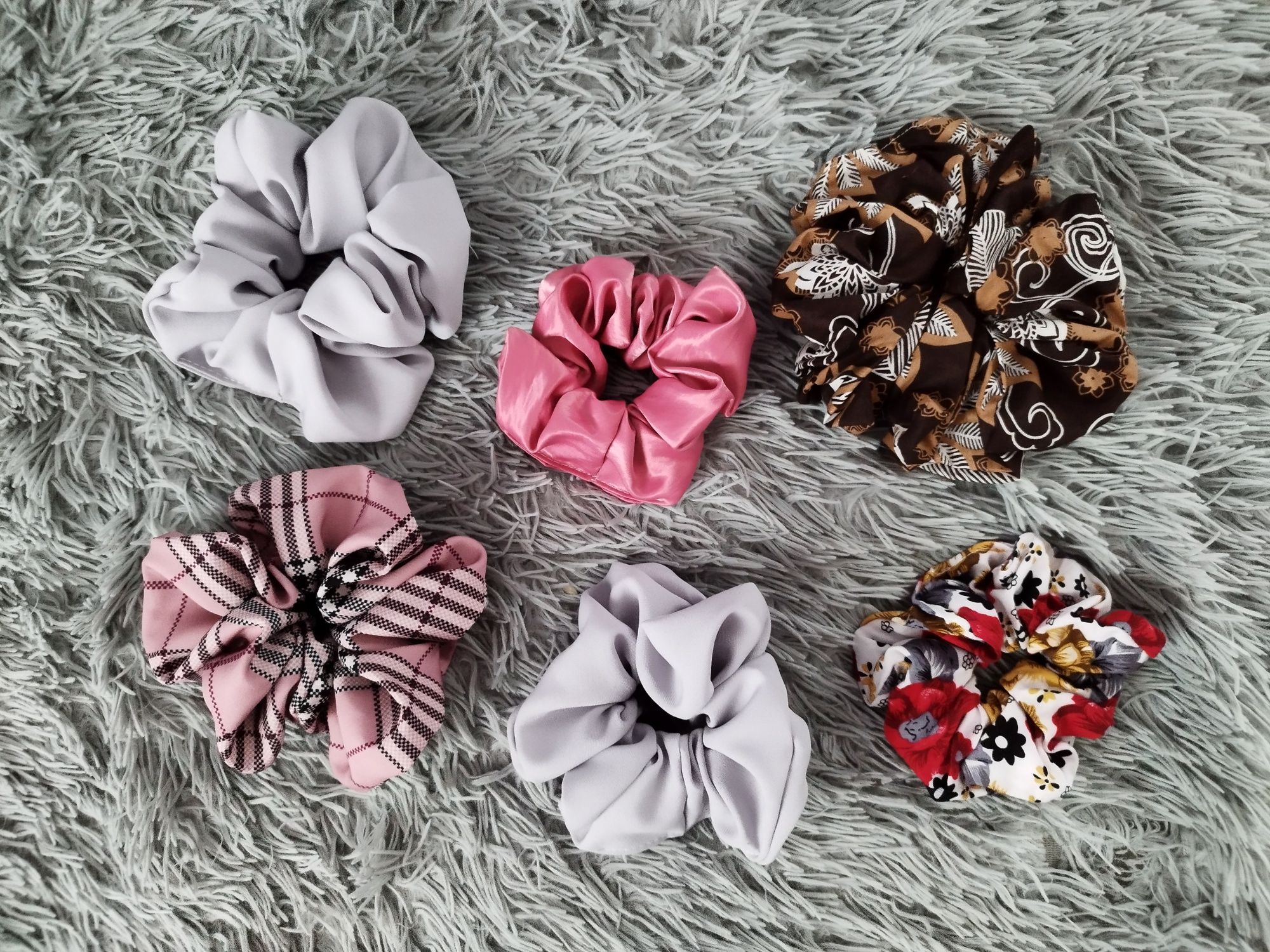 Wyprzedaż scrunchies. Nowe. Zestaw nr 5