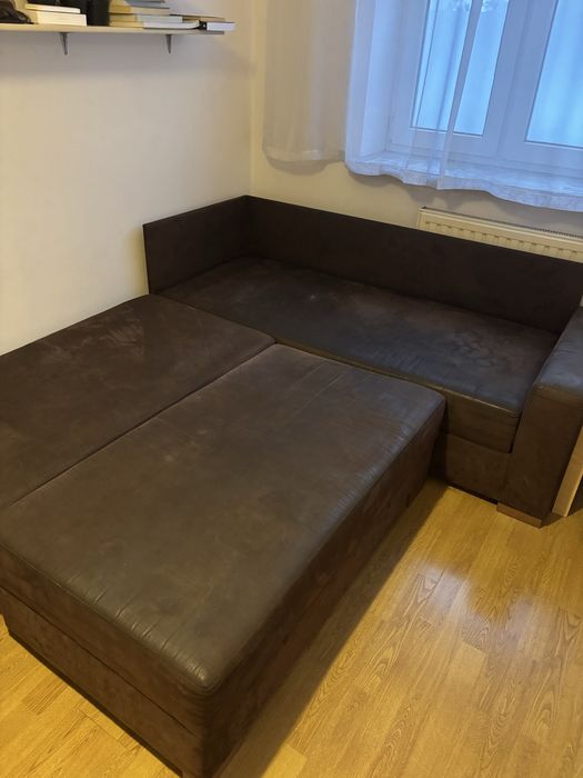 Oddam za darmo brązowy narożnik