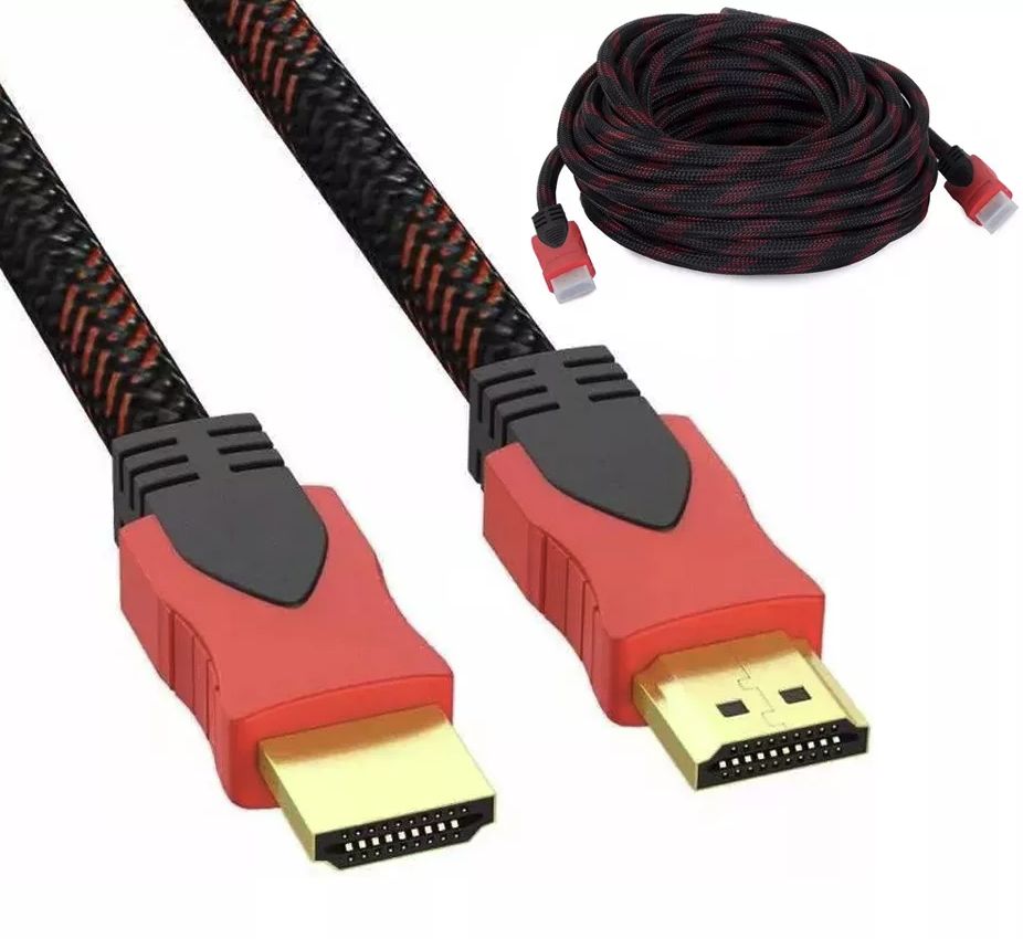 Kabel 2 X Hdmi Full Hd 3D 2K 4K Miedź 48 Bit 10 Metrów