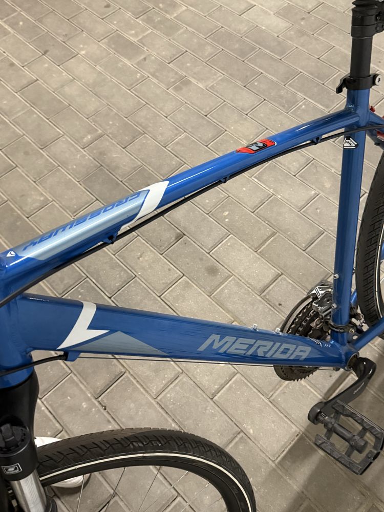 Merida Crossway 15 Męski M/L Shimano Hydraulika 800km przebiegu