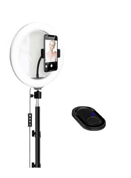 Statyw tripod uchwyt na aparat telefon tablet LED